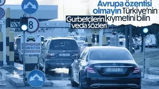 Dönüş yolundaki gurbetçilerden şaşırtan açıklama