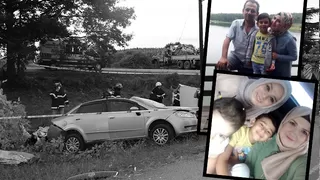 Kaza kurbanı 5 kişi toprağa verildi